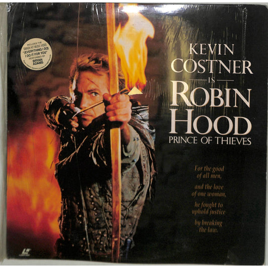 Robin Hood: Prince of Thieves (1991) Laserdisc
