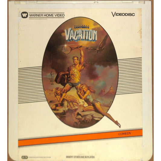 Vacation (1983) Vintage CED RCA SelectaVision Videodisc TESTED WORKING
