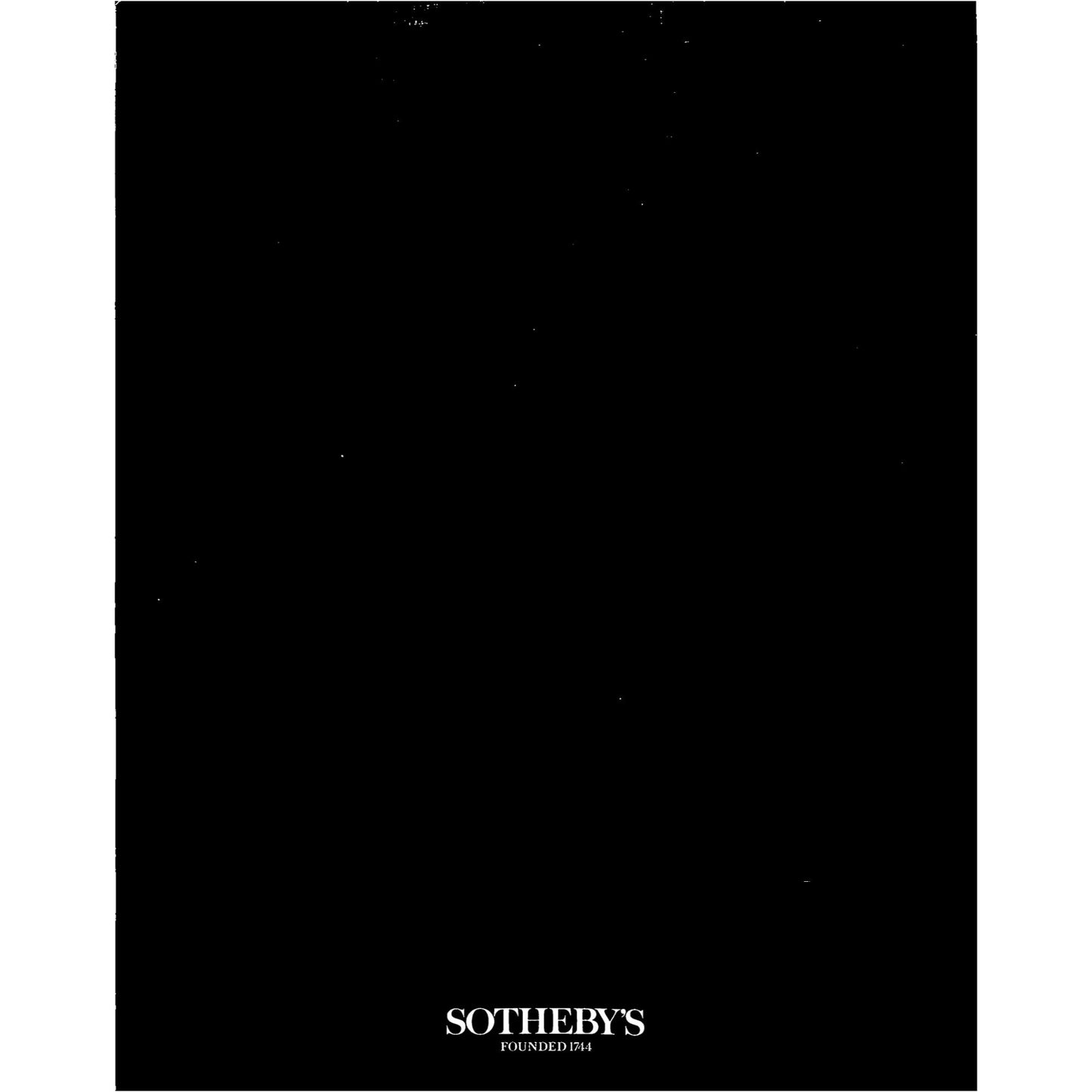 Sotheby's Contemporary Part 1 Art Auction Catalog May 2, 1995