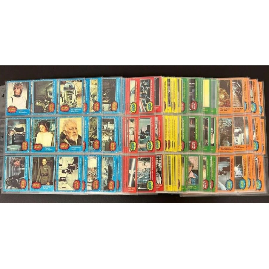 Star Wars Trading Cards 1977 Complete Series 1-5