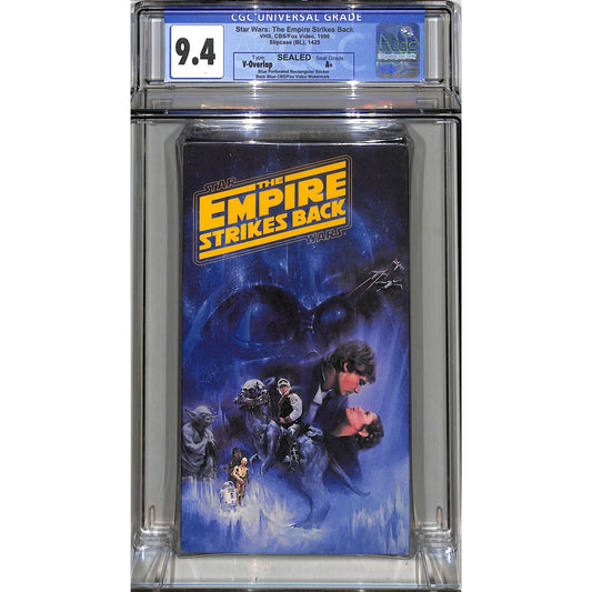 Star Wars: The Empire Strikes Back (VHS) CGC Graded 9.4 SEALED A+