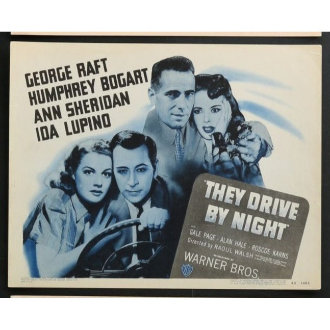 They Drive by Night (1940) Original Lobby Card Movie Poster 11x14