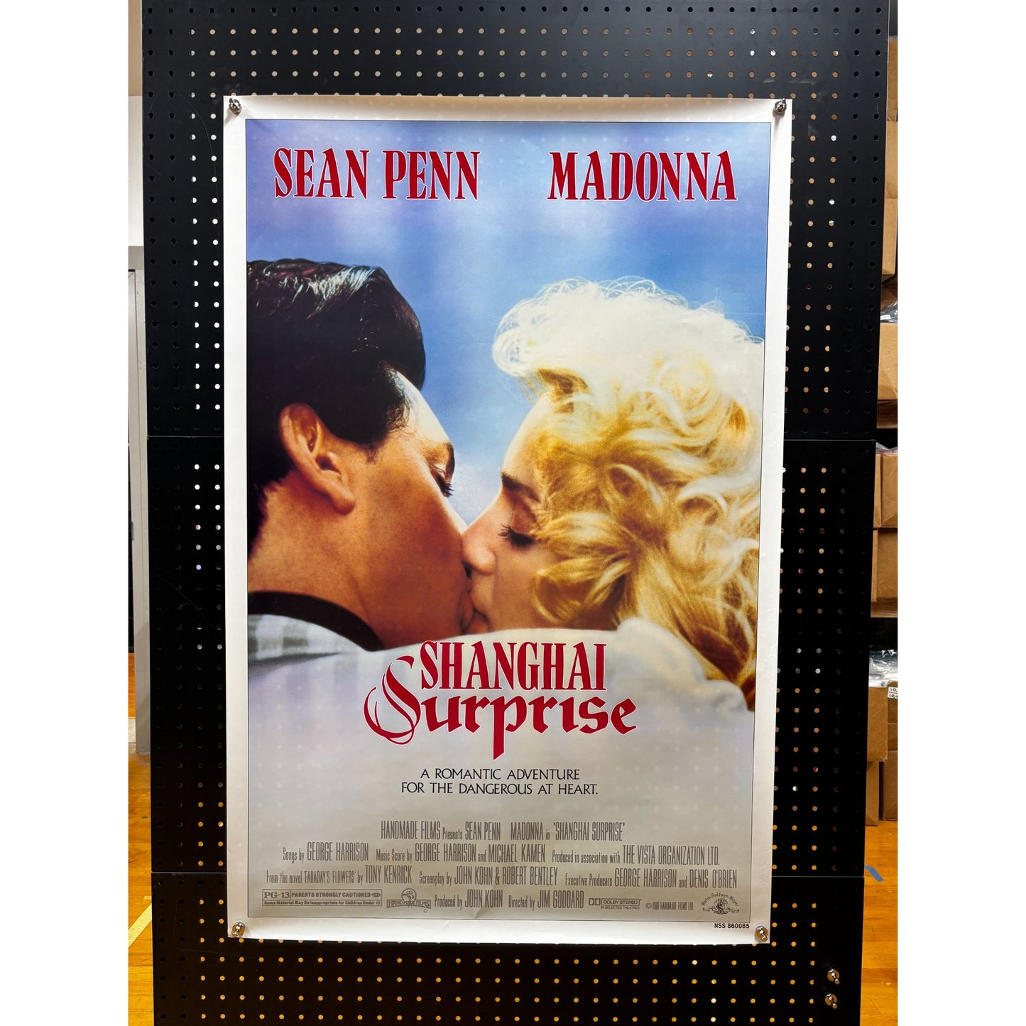 Shanghai Surprise (1986) Original Rolled Poster 27x41