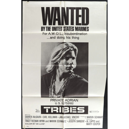 The Tribe (1970) Original Movie Poster Folded 27x41