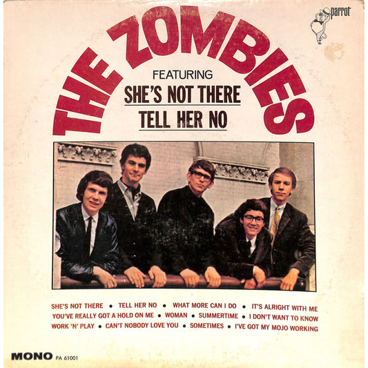 The Zombies Self-Titled Mono Vinyl Record PA 61001