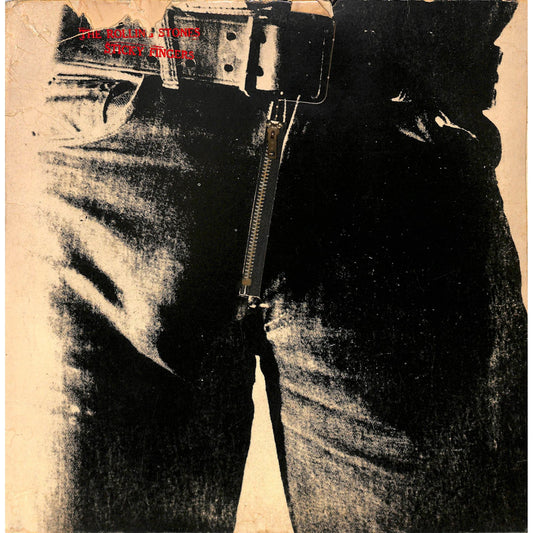 The Rolling Stones - Sticky Fingers Vinyl Record COC 59100