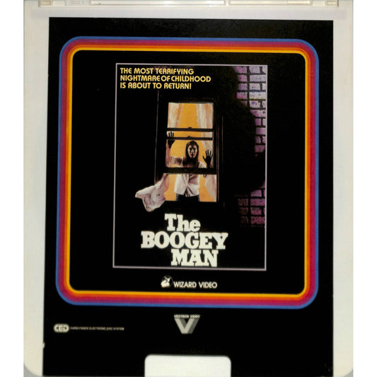 The Boogey Man (1980) CED RCA SelectaVision TESTED WORKING