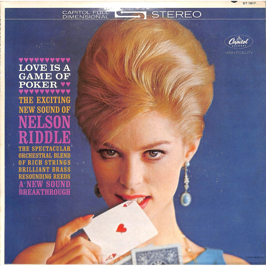 Nelson Riddle - Love Is a Game of Poker (1962) Vinyl Record ST-1817