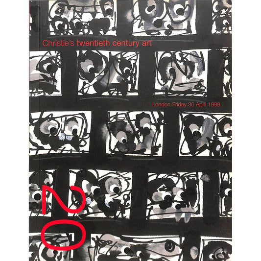 Christie's 2oth Century Art Auction Catalog April 30, 1999