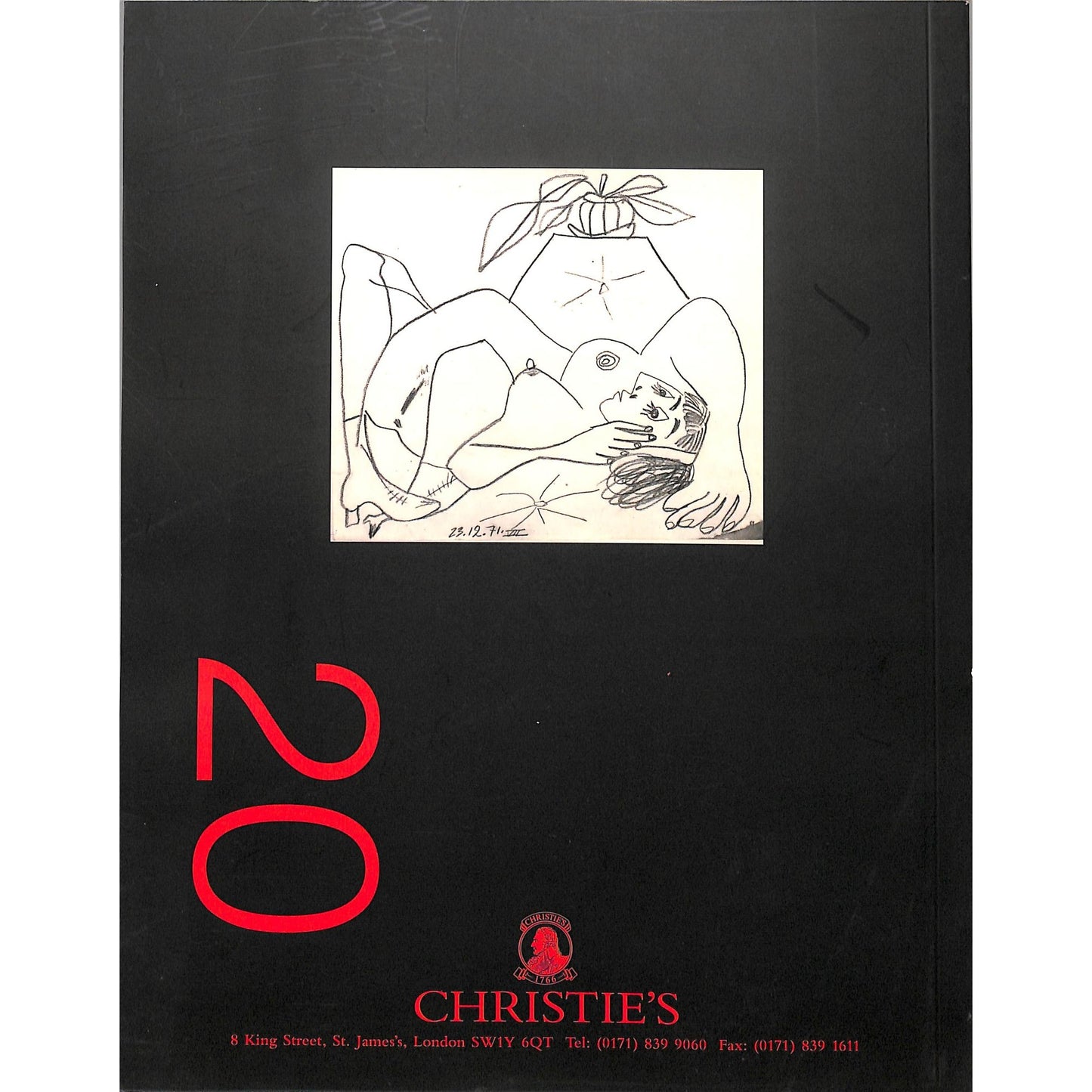 Christie's 2oth Century Art Auction Catalog April 30, 1999