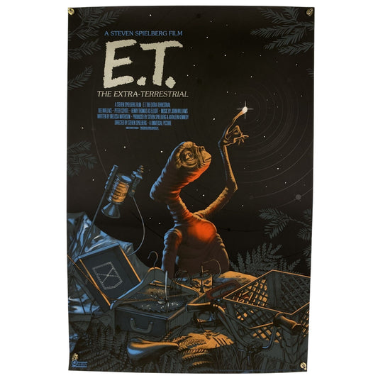 E.T The Extra-Terrestrial (1982) Movie Wall Print 24x36