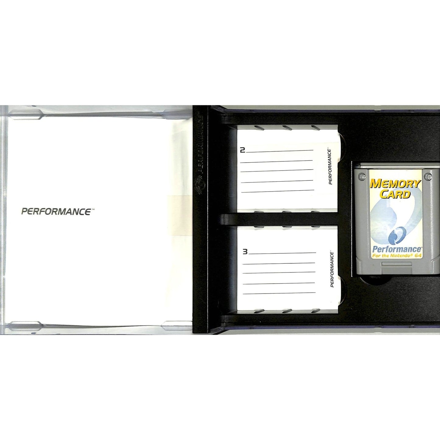 Nintendo 64 Performance Memory Card in Case