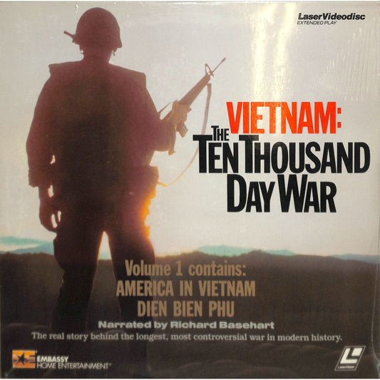 Vietnam: The Ten Thousand Day War, Vol. 1 (1980) Sealed Laserdisc