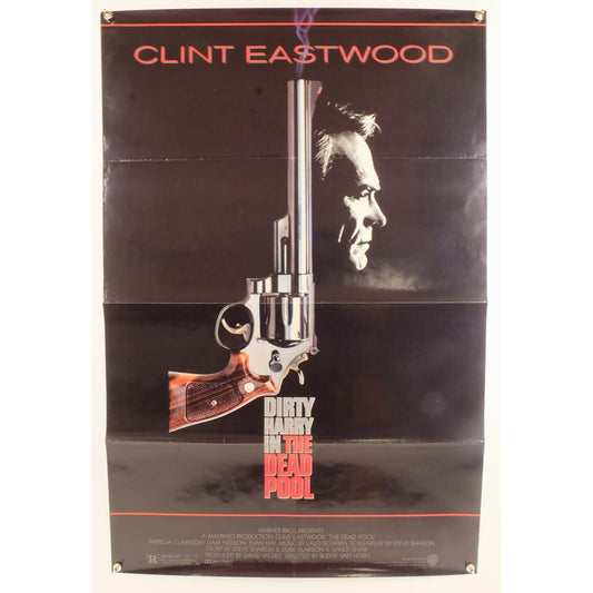 The Dead Pool (1988) Original Movie Poster Folded 27x40