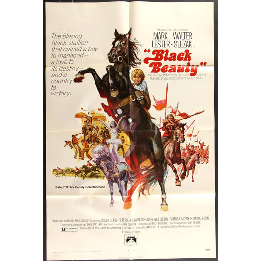 Black Beauty (1971) Original Movie Poster 27x41