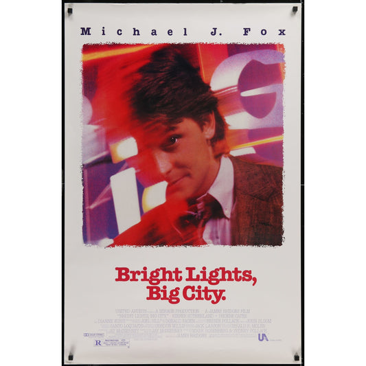 Bright Lights, Big City (1988) Original Movie Poster Rolled 27x41