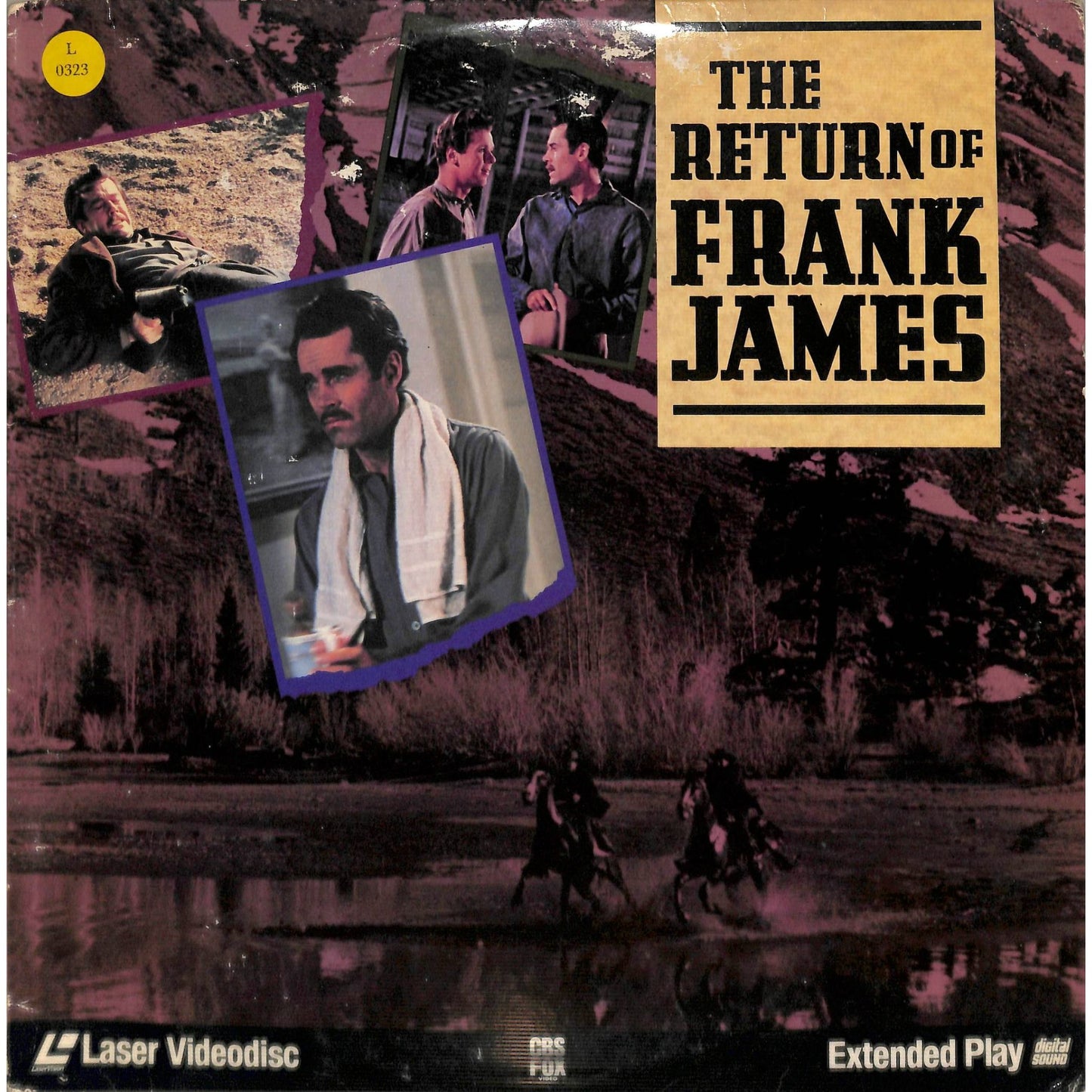 The Return of Frank James (1940) Laserdisc