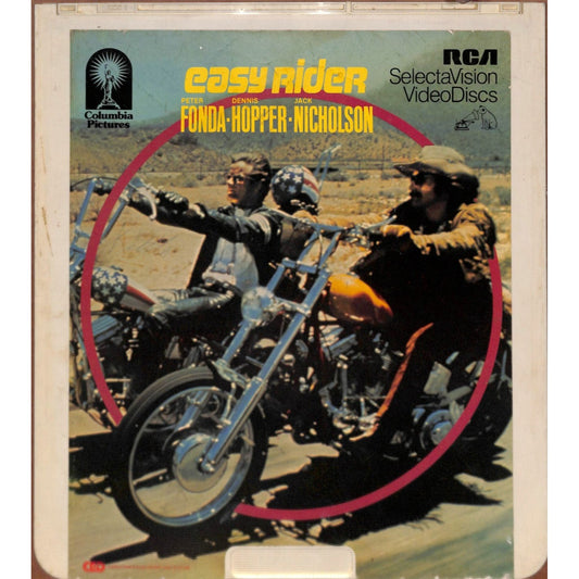 Easy Rider (1969) Vintage CED RCA SelectaVision Videodisc TESTED WORKING