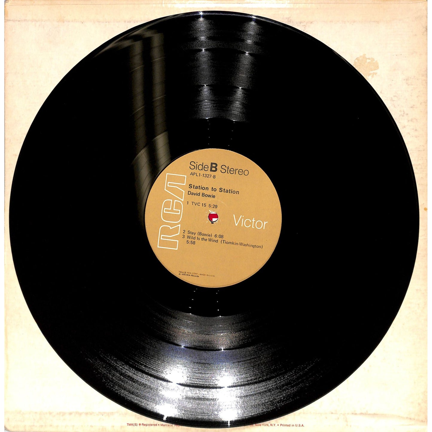David Bowie - Station to Station Vinyl Record APL1-1327