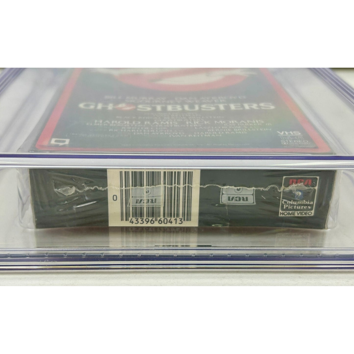 Ghostbusters (VHS, 1985) First Release CGC 9.6 Sealed A+ SLF Slipcase Embossed