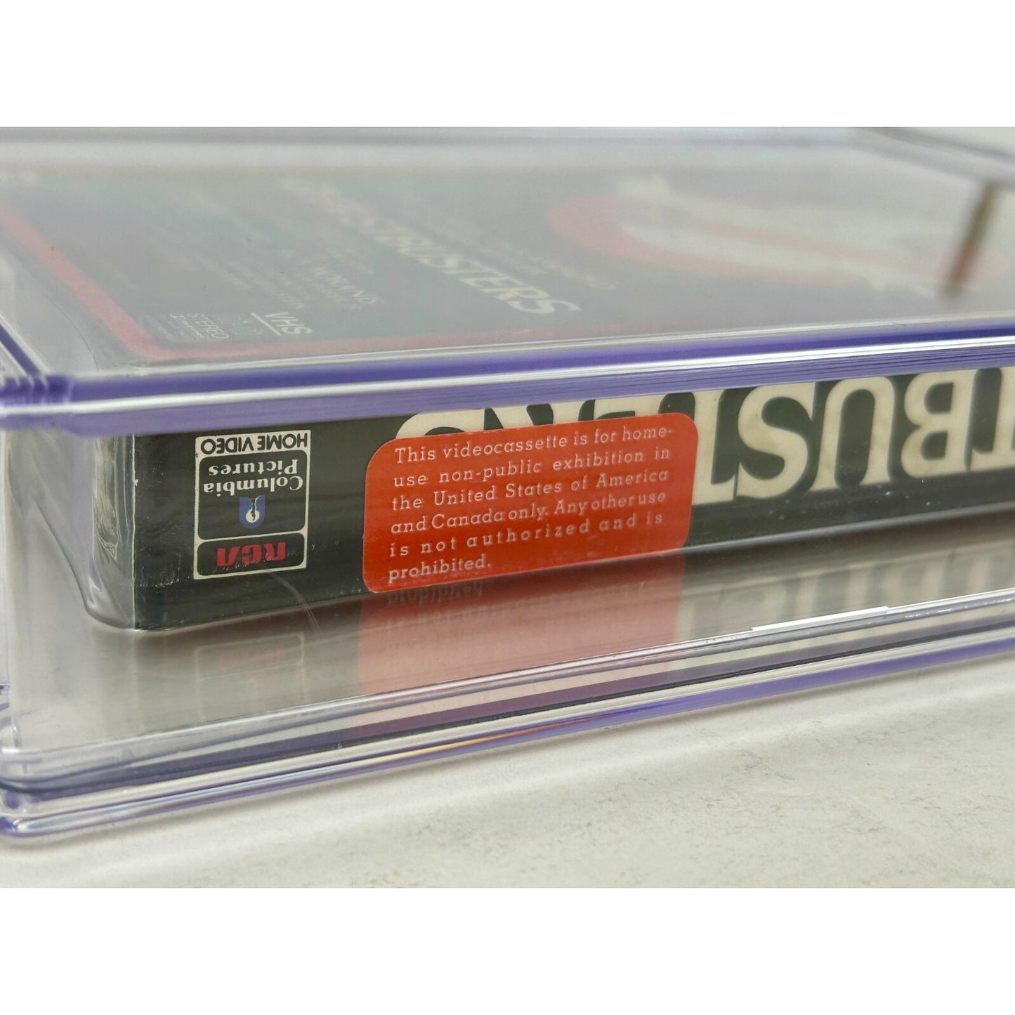 Ghostbusters (VHS, 1985) First Release CGC 9.6 Sealed A+ SLF Slipcase Embossed