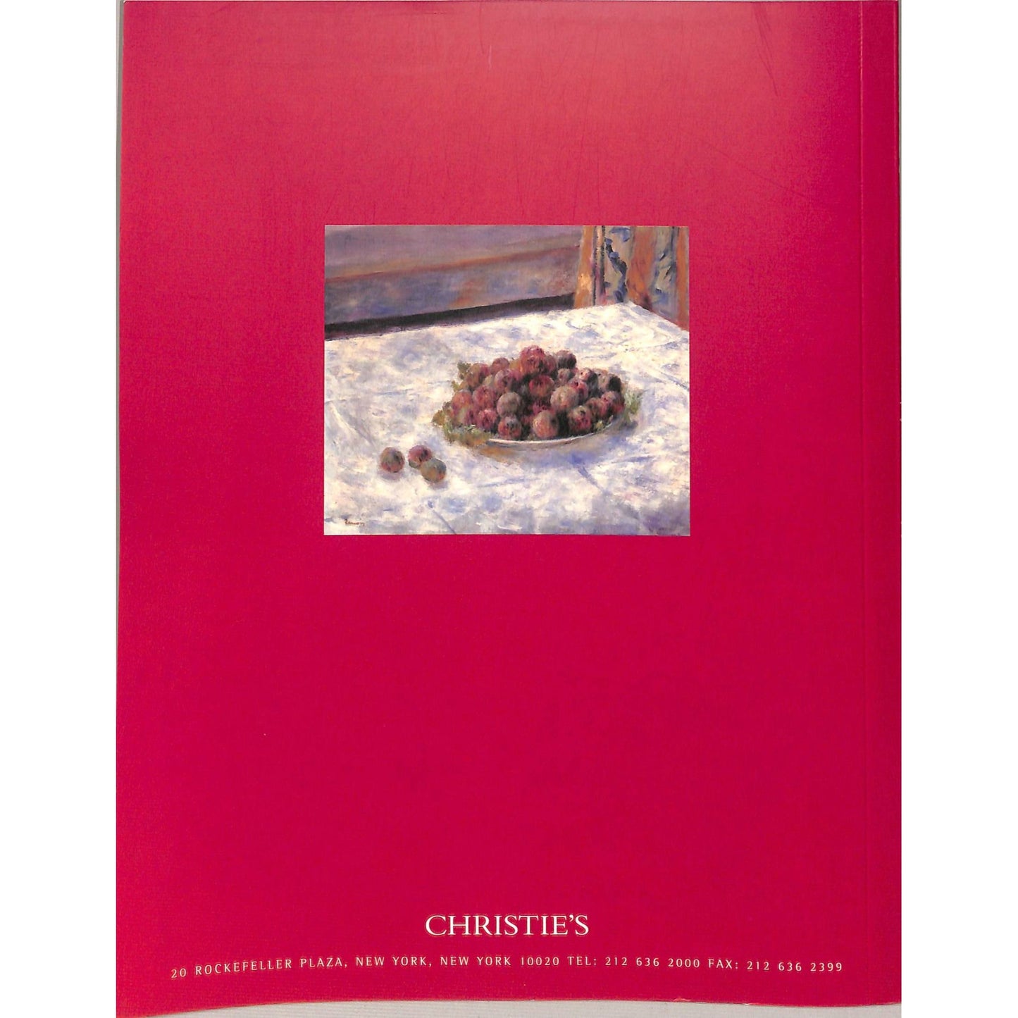 Christie’s Impressionist & Post-Impressionist Art Catalog May 8, 2000