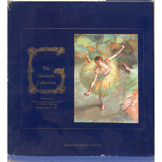 Sotheby's Garbisch Collection Art Catalog, May 12, 1980