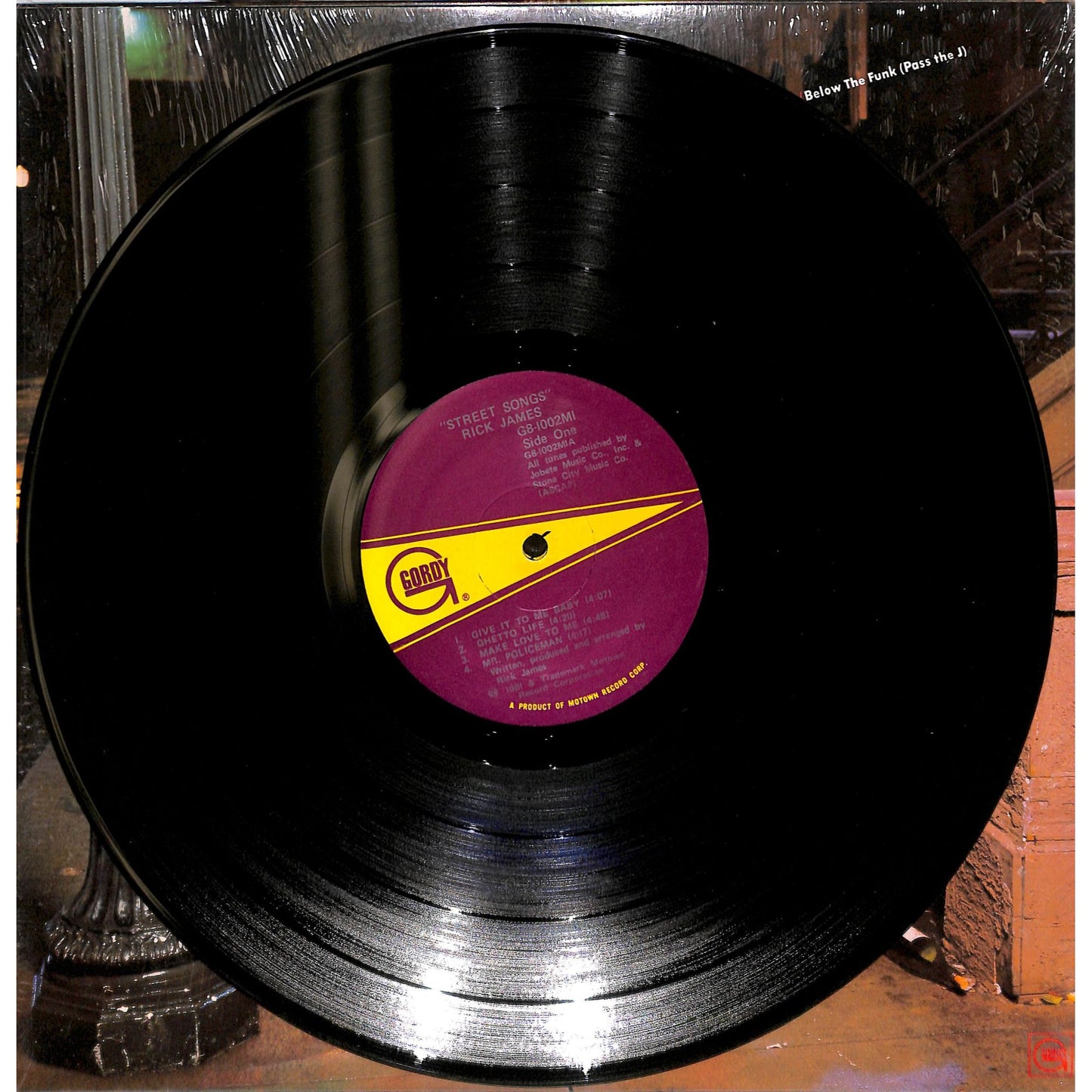Rick James - Street Songs Vinyl Record G8-1002M1