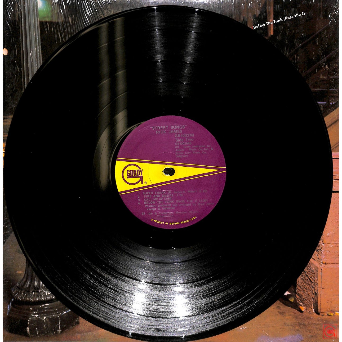 Rick James - Street Songs Vinyl Record G8-1002M1