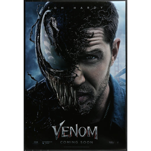 Venom (2018) Original Double-sided Movie Poster Rolled 27x40