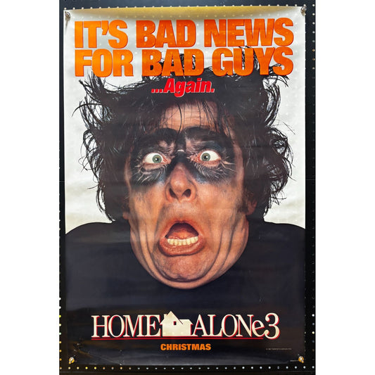 Home Alone 3 (1997) Version A Double-Sided, Original Rolled Poster 27x40