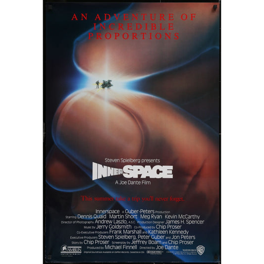 Innerspace (1987) Original Movie Poster Rolled 27x41