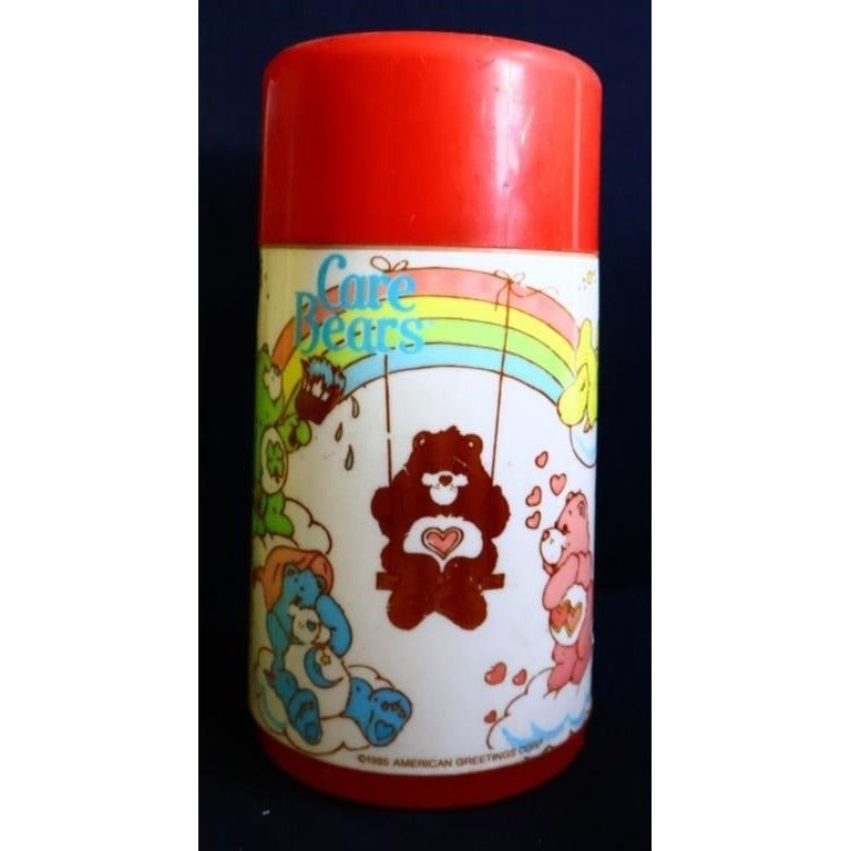 Vintage metal Care Bear Cousins lunchbox & thermos
