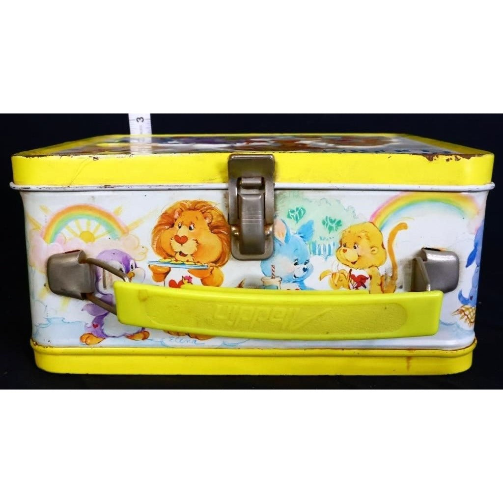 Vintage metal Care Bear Cousins lunchbox & thermos