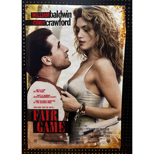 Fair Game (1995) Original Movie Poster Rolled Double-Sided 27x40