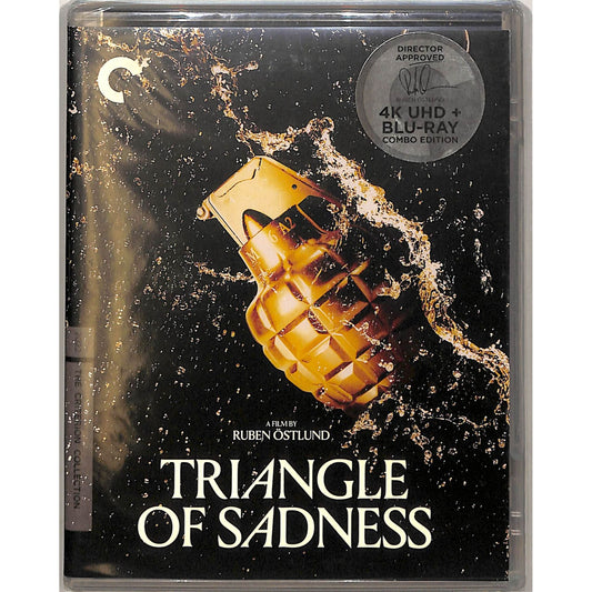 Triangles of Sadness (2022) The Criterion Collection Sealed Blu Ray Dis