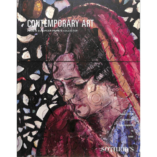Sotheby's Contemporary Art Catalogue, 18 November 1999