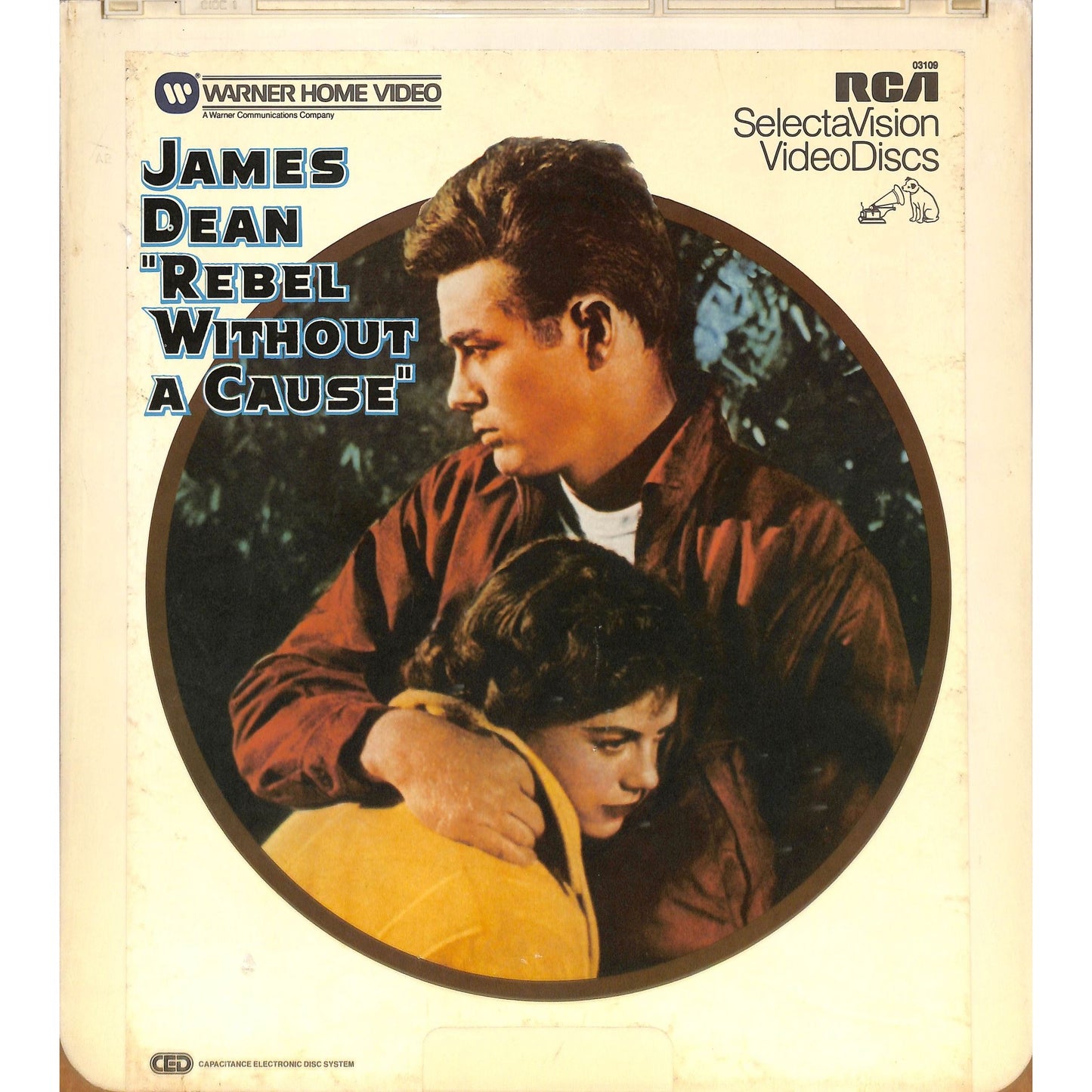 Rebel Without a Cause (1955) CED RCA SelectaVision Videodisc TESTED WORKING