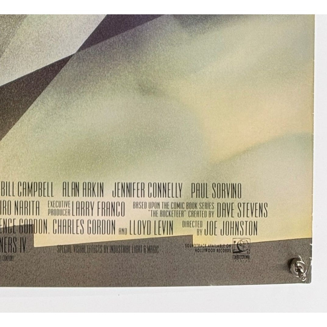 The Rocketeer (1991) Original Movie Poster Double-Sided Rolled 27x40