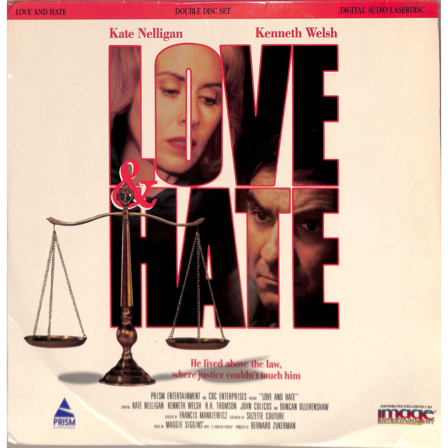 Love and Hate (1989) Laserdisc