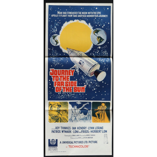 Journey to the Far Side of the Sun (1969) Orig. Australian Daybill Movie Poster