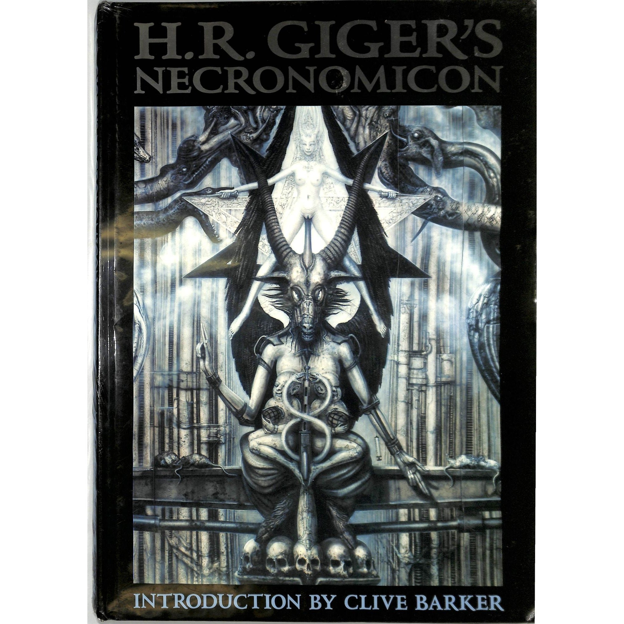 H. R. Giger's Necronomicon　H.R. ギーガー H. R. Giger's Necronomicon by H. R. Giger. 1991 First US