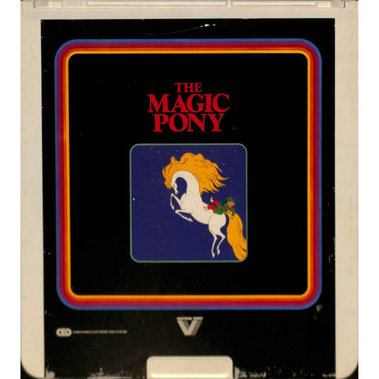 The Magic Pony (1977) Vintage RCA CED Videodisc TESTED WORKING
