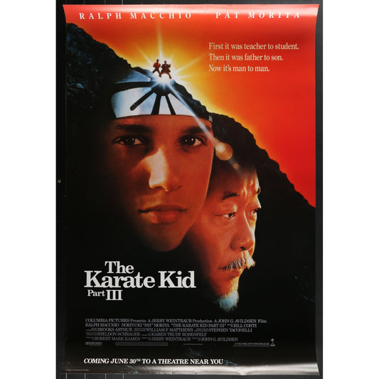 The Karate Kid Part III (1989) Original Single-sided Movie Poster Rolled 27x40