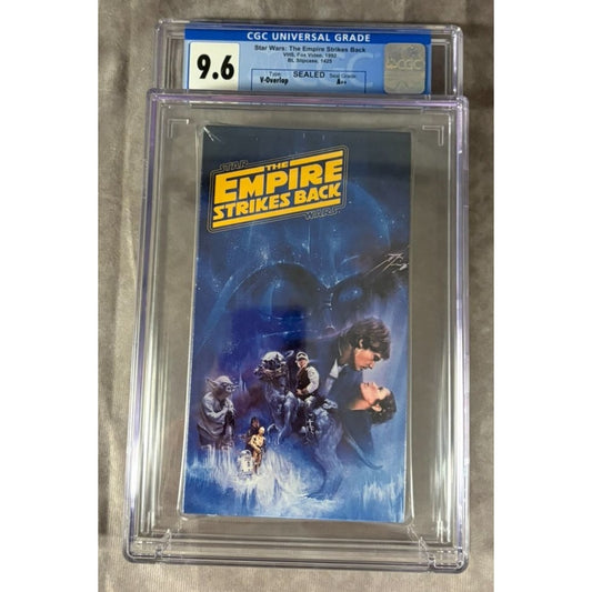 The Empire Strikes Back (1980) Sealed 1992 VHS CGC Graded 9.6 A++ SEAL