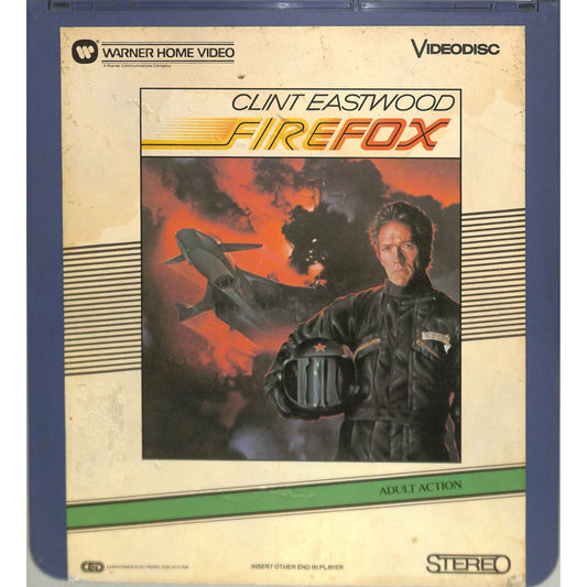 Firefox (1982) Vintage Double CED Videodisc