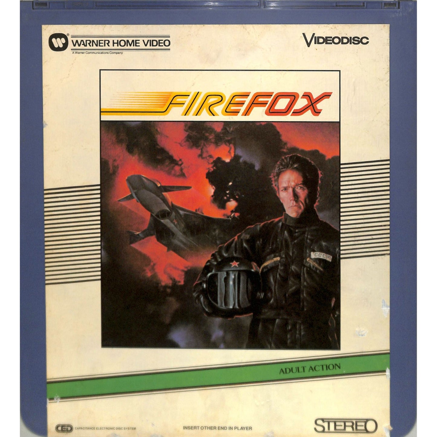 Firefox (1982) Vintage Double CED Videodisc
