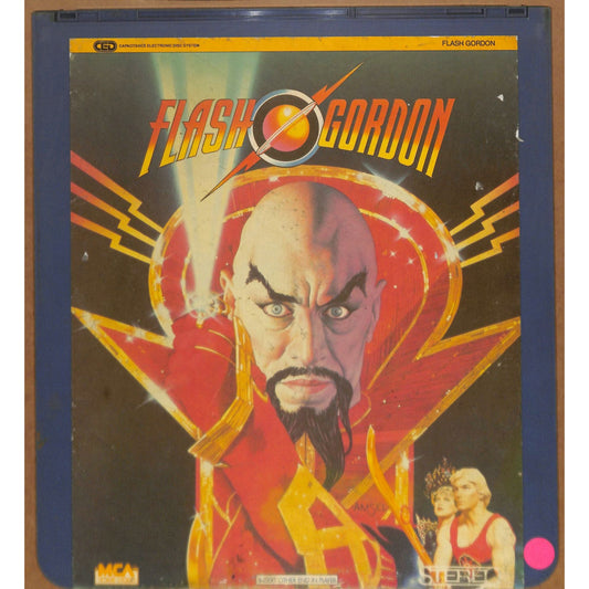 Flash Gordon (1980) Vintage CED Videodisc TESTED WORKING
