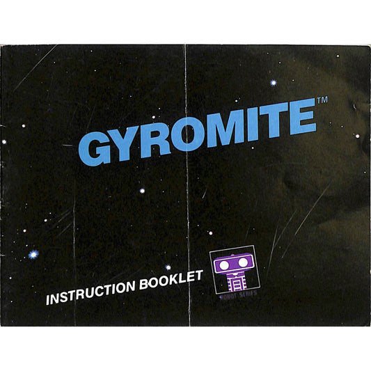 Gyromite (1985) Original NES Instruction Booklet