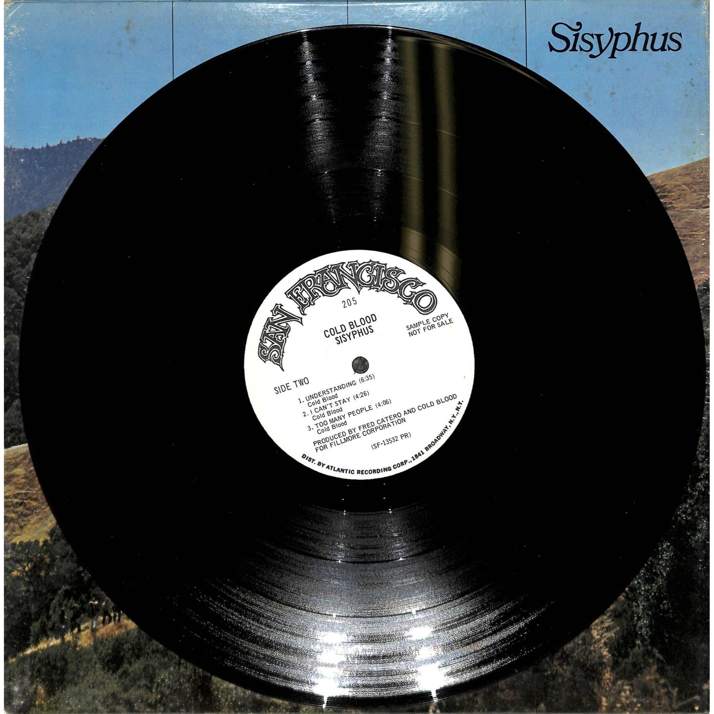 Cold Blood - Sisyphus (1970) Promo Vinyl Record SD 205